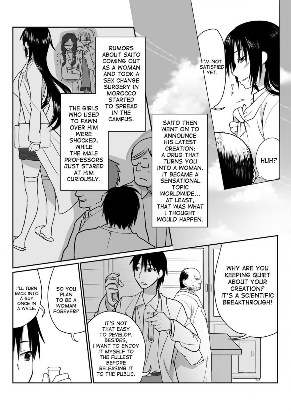 Hentai Manga Comic-My handsome friend turned into a beautiful girl who seems to want to have sex with me-Read-18